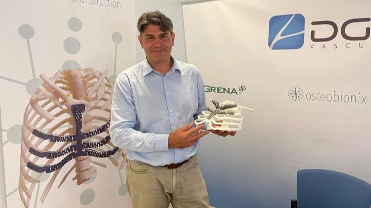 Canarias, referente mundial en el diseño e implantación de prótesis torácicas en 3D